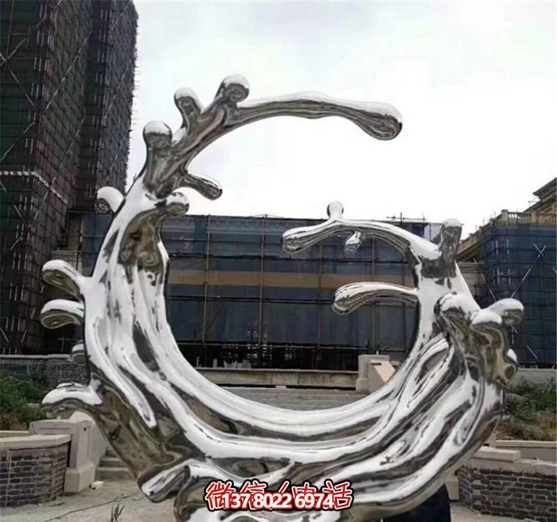 精美不銹鋼浪花雕塑,點綴小區(qū)裝飾 精美不銹鋼浪花雕塑,點綴小區(qū)裝飾