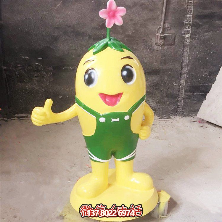 玻璃鋼卡通人物雕塑，給幼兒園創意擺放