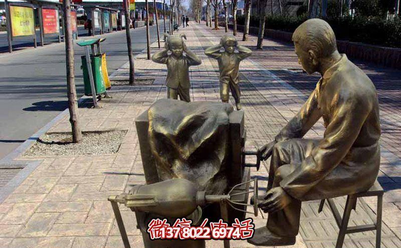 新穎的玻璃鋼雕塑，帶你感受傳統民俗文化