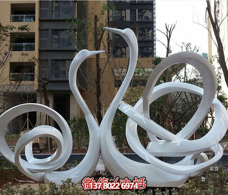 創(chuàng)意天鵝雕塑,為公園和小區(qū)帶來抽象的藝術(shù)氛圍 創(chuàng)意天鵝雕塑,為公園和小區(qū)帶來抽象的藝術(shù)氛圍