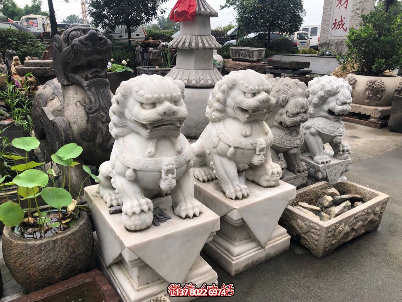 精美獅子雕塑,企業招財納福 精美獅子雕塑,企業招財納福