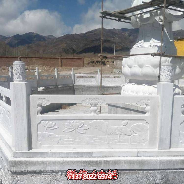 大理石欄桿雕塑，為公園、戶外景區增添優雅氣質