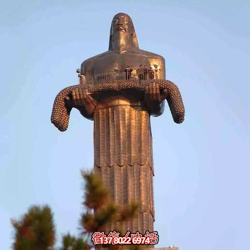神農大型鑄造紅銅五谷雕像 神農大型鑄造紅銅五谷雕像
