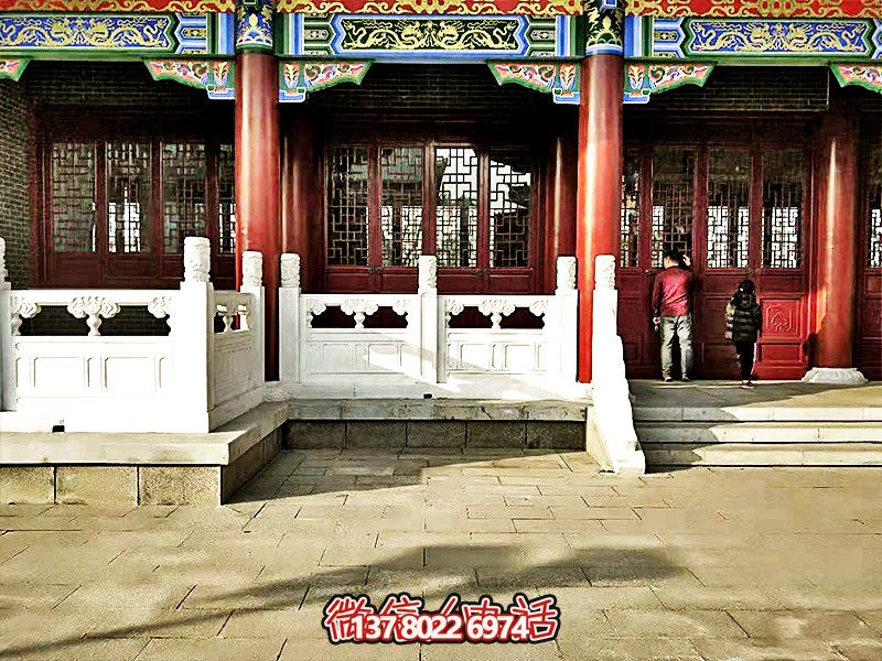 唯美古典,精致古建筑——漢白玉雕刻欄桿扶手 唯美古典,精致古建筑——漢白玉雕刻欄桿扶手