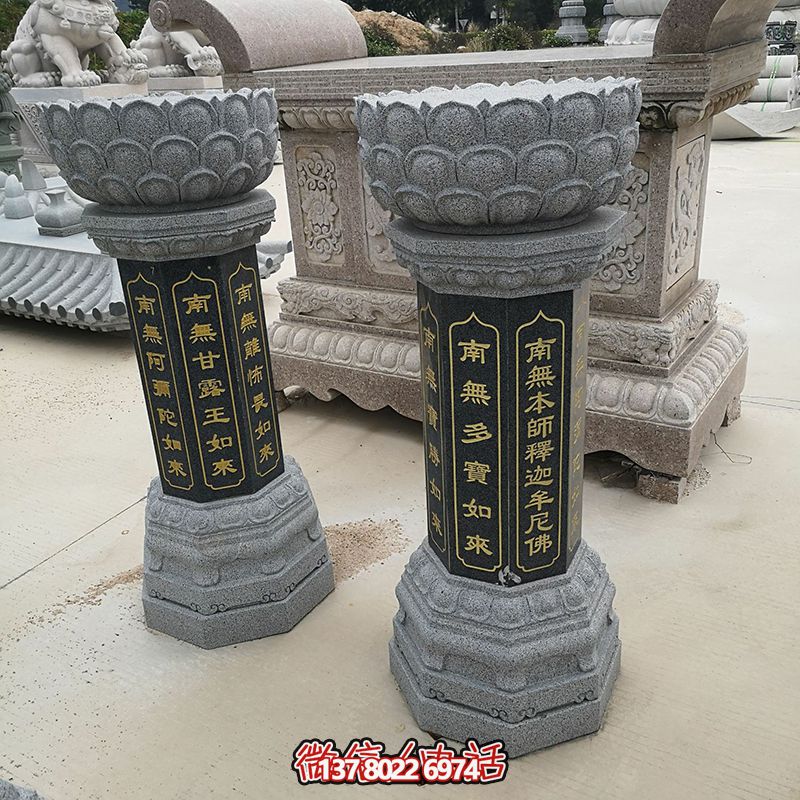 福州寺廟雕刻蓮花花瓣出食臺(tái)雕塑 福州寺廟雕刻蓮花花瓣出食臺(tái)雕塑