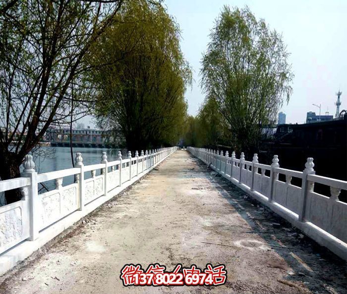 景區河道護欄漢白玉裝飾雕塑 景區河道護欄漢白玉裝飾雕塑